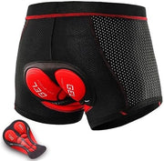 Pantaloni da ciclismo per uomo con guaina 5D - Impermeabile e evaporativo per mountain bike - M