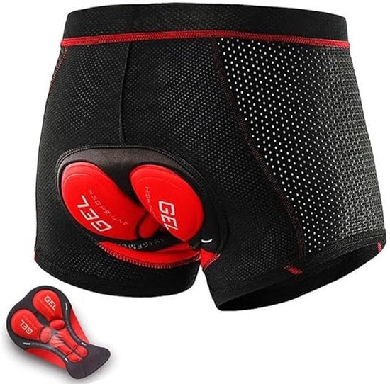 Pantaloni da ciclismo per uomo con guaina 5D - Impermeabile e evaporativo per mountain bike - M