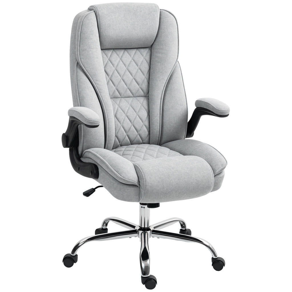 Sedia da ufficio ergonomica ¨C zephmum ¨C Grigio 70x70x114-122 cm