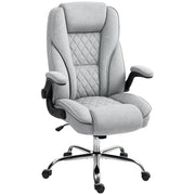 Sedia da ufficio ergonomica ¨C zephmum ¨C Grigio 70x70x114-122 cm