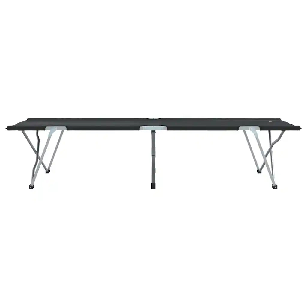 Letto da campeggio pieghevole Nero 194 x 62,5 x 42,5 cm CFW6736358