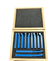 UTENSILI BRASATI PER TORNIO 11 PZ 10mm PER LEGNO