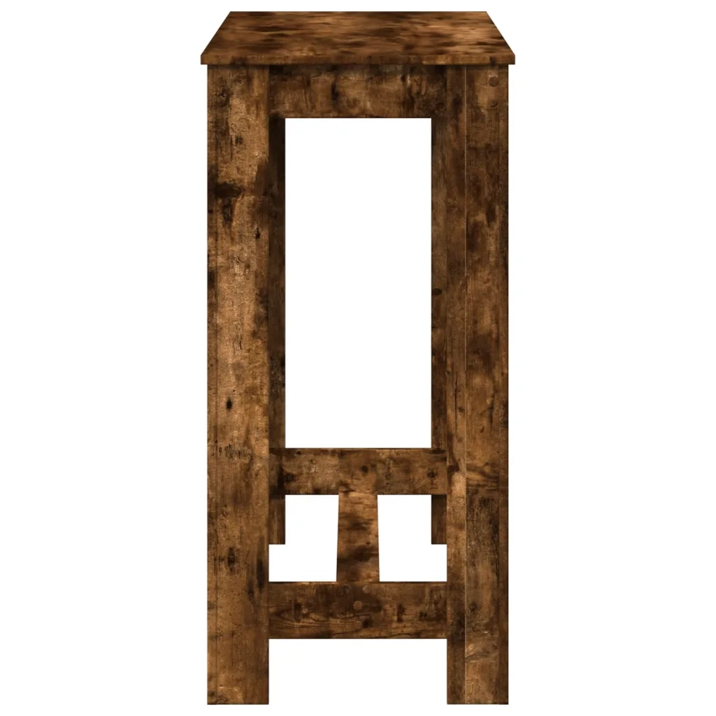 vidaXL Tavolo Bar Rovere Artigianale 102x50x103,5 cm Legno Multistrato