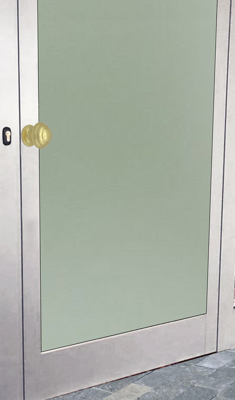 Pomolo fisso per porta SAGUATTI 178/60BB in alluminio oro lucido