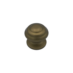 Pomolo fisso per porta SAGUATTI 178/70GB in alluminio bronzo satinato