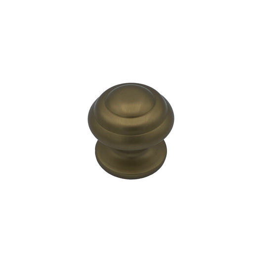 Pomolo fisso per porta SAGUATTI 178/70GB in alluminio bronzo satinato