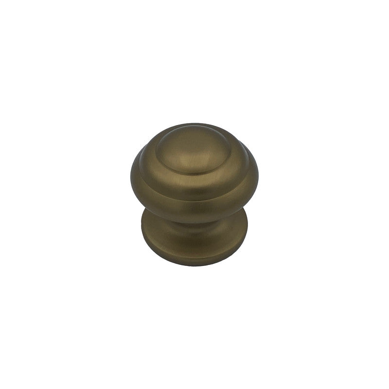 Pomolo fisso per porta SAGUATTI 178/70GB in alluminio bronzo satinato
