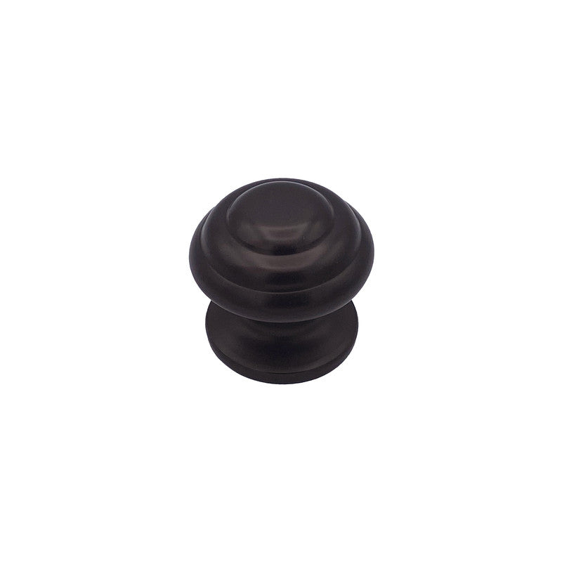 Pomolo fisso per porta SAGUATTI 178/70IB in alluminio marrone opaco