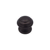 Pomolo fisso per porta SAGUATTI 178/70IB in alluminio marrone opaco