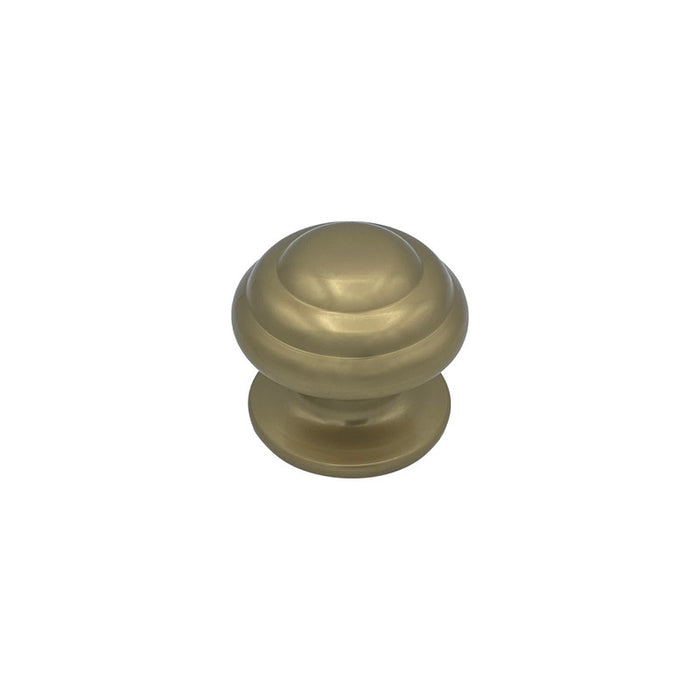 Pomolo fisso per porta SAGUATTI 178/80CB in alluminio bronzo lucido