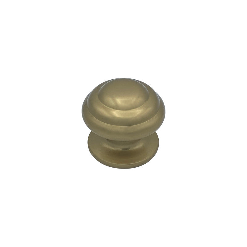 Pomolo fisso per porta SAGUATTI 178/80CB in alluminio bronzo lucido