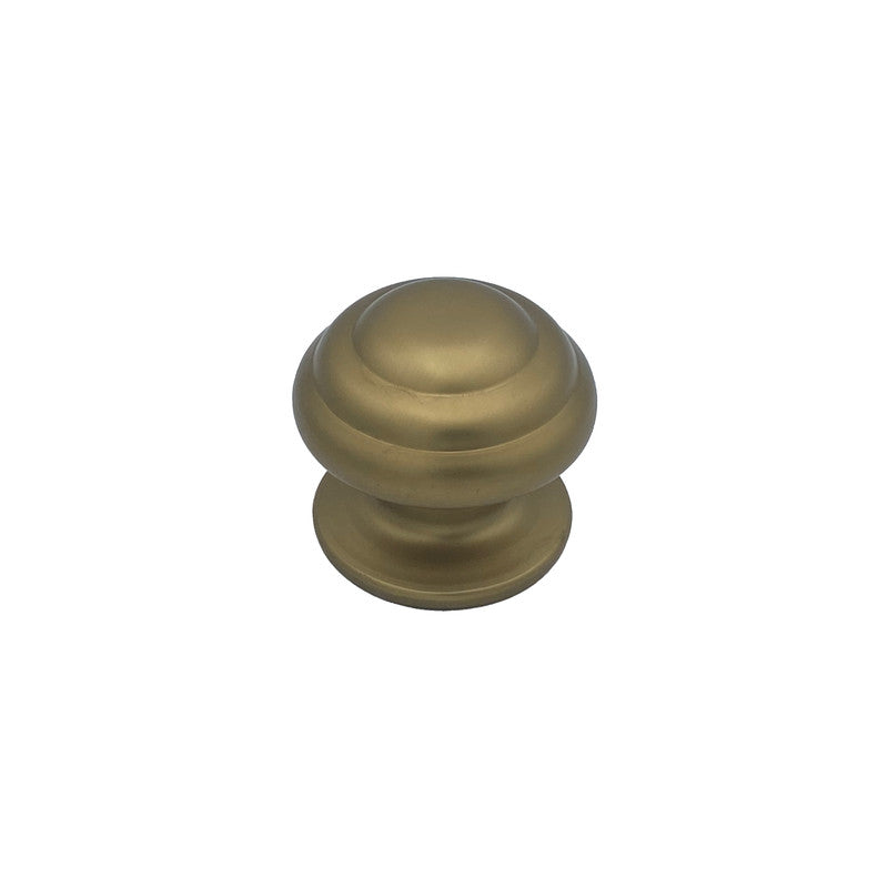 Pomolo fisso per porta SAGUATTI 178/80GB in alluminio bronzo satinato