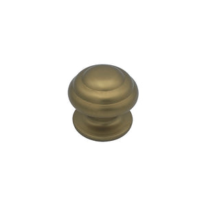 Pomolo fisso per porta SAGUATTI 178/80GB in alluminio bronzo satinato