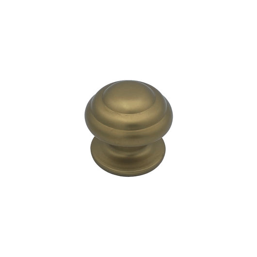 Pomolo fisso per porta SAGUATTI 178/80GB in alluminio bronzo satinato