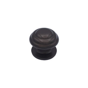 Pomolo fisso per porta SAGUATTI 178/80IB in alluminio marrone opaco