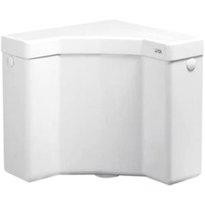 Cr cassetta scarico in pvc ad angolo bianca