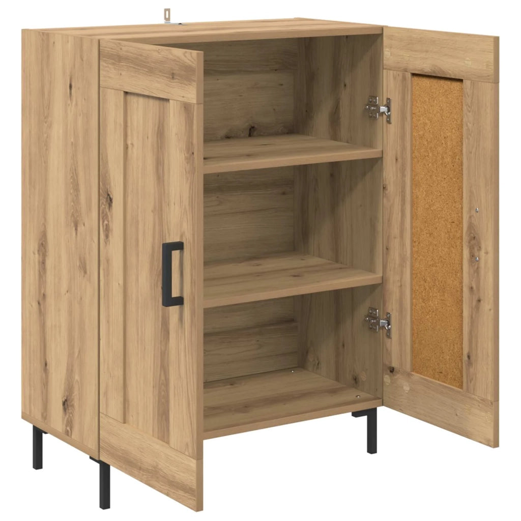 Credenza | Madia | Buffet da pranzo | Armadio da pranzo Rovere artigianale 69,5 x 34 x 90 cm
