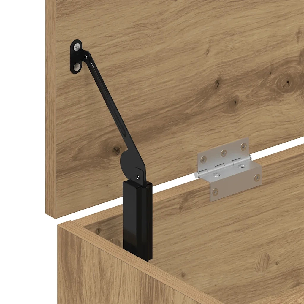 Scarpiera-Scaffale per scarpe Rovere Artigianale 102x30,5x45 cm Legno Multistrato