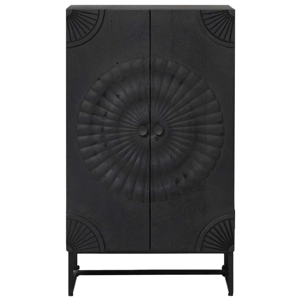 Credenza Nero 55 x 30 x 95 cm 42020083