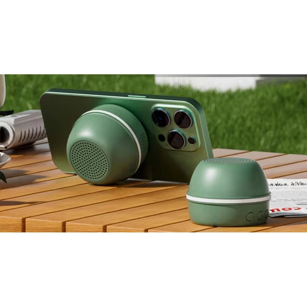 Trade Shop - Altoparlante Bluetooth Wireless Senza Fili Magnetico Multifunzione Portatile Q-yx291 -