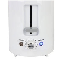 ARDES ARTOAST01 TOSTAPANE ELETTRICO CON 2 PINZE E 7 LIVELLI DI DORATURA 750W COLORE BIANCO