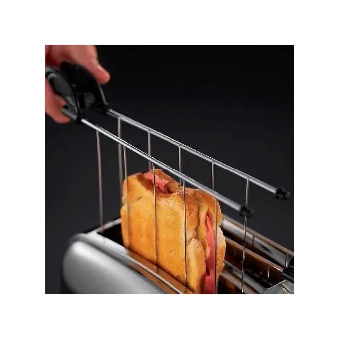 RUSSELL HOBBS 23310-57 TOSTAPANE IN ACCIAIO INOX CON 2 SLOT + VASCHETTA BRICIOLE 1200W INOX