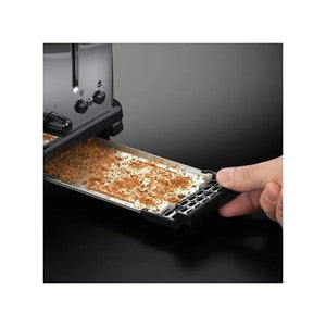 RUSSELL HOBBS 23310-57 TOSTAPANE IN ACCIAIO INOX CON 2 SLOT + VASCHETTA BRICIOLE 1200W INOX