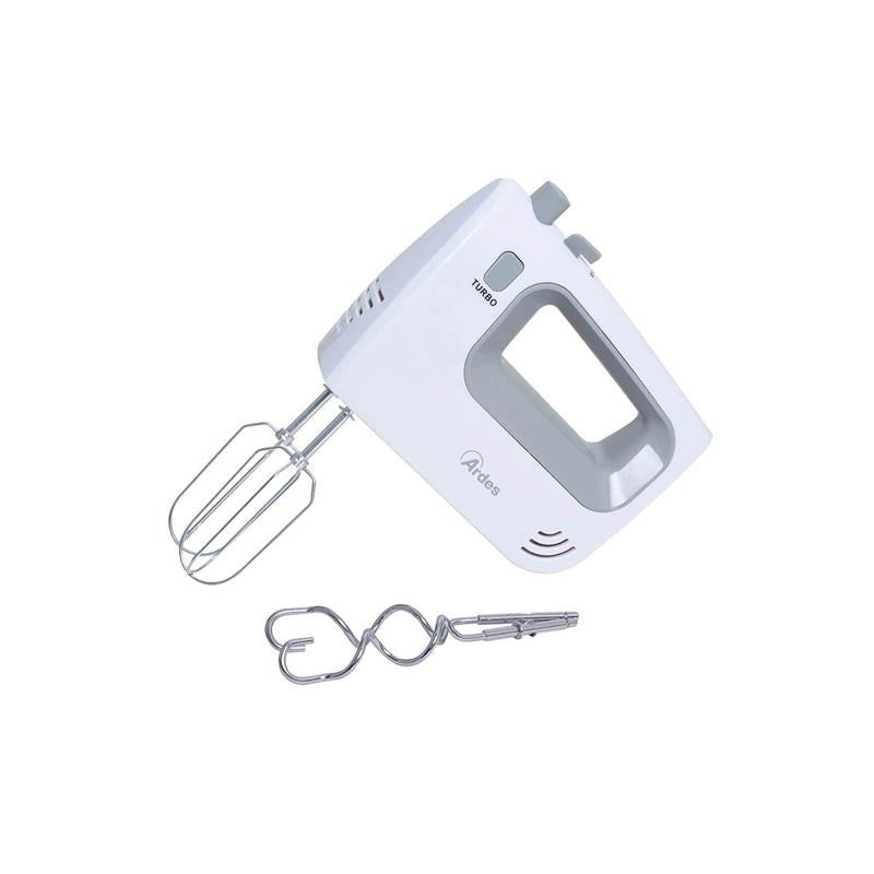 ARDES ARSBAT01 SBATTITORE ELETTRICO CON 2 FRUSTE IN ACCIAIO INOX, 5 VELOCITÀ