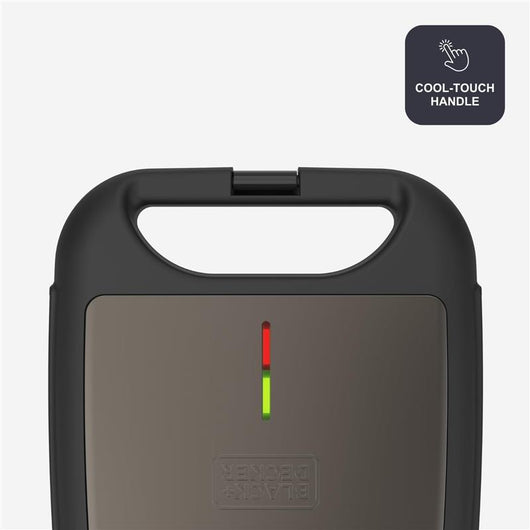 BLACK+DECKER BXSA752E TOSTIERA CON PIASTRA ANTIADERENTE 750W