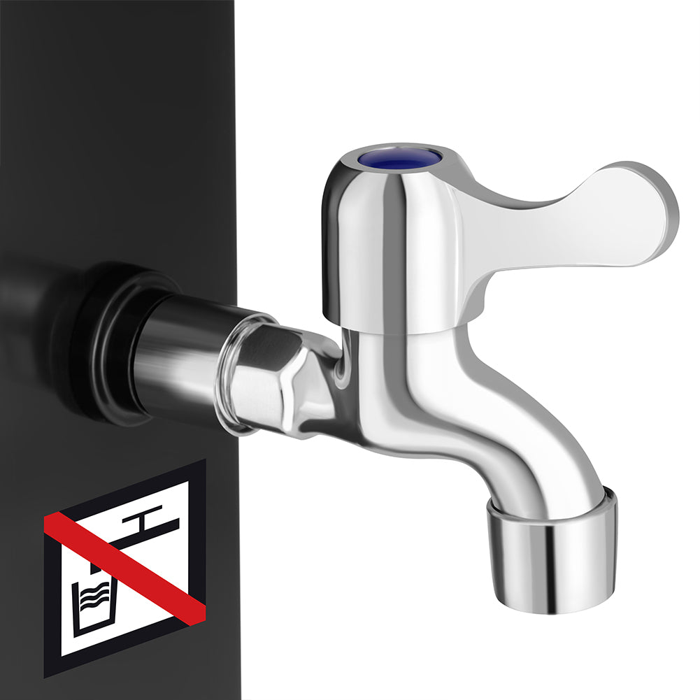 Doccia Solare da Giardino Esagonale 40L con Portasapone Custodia e Borsa 228cm