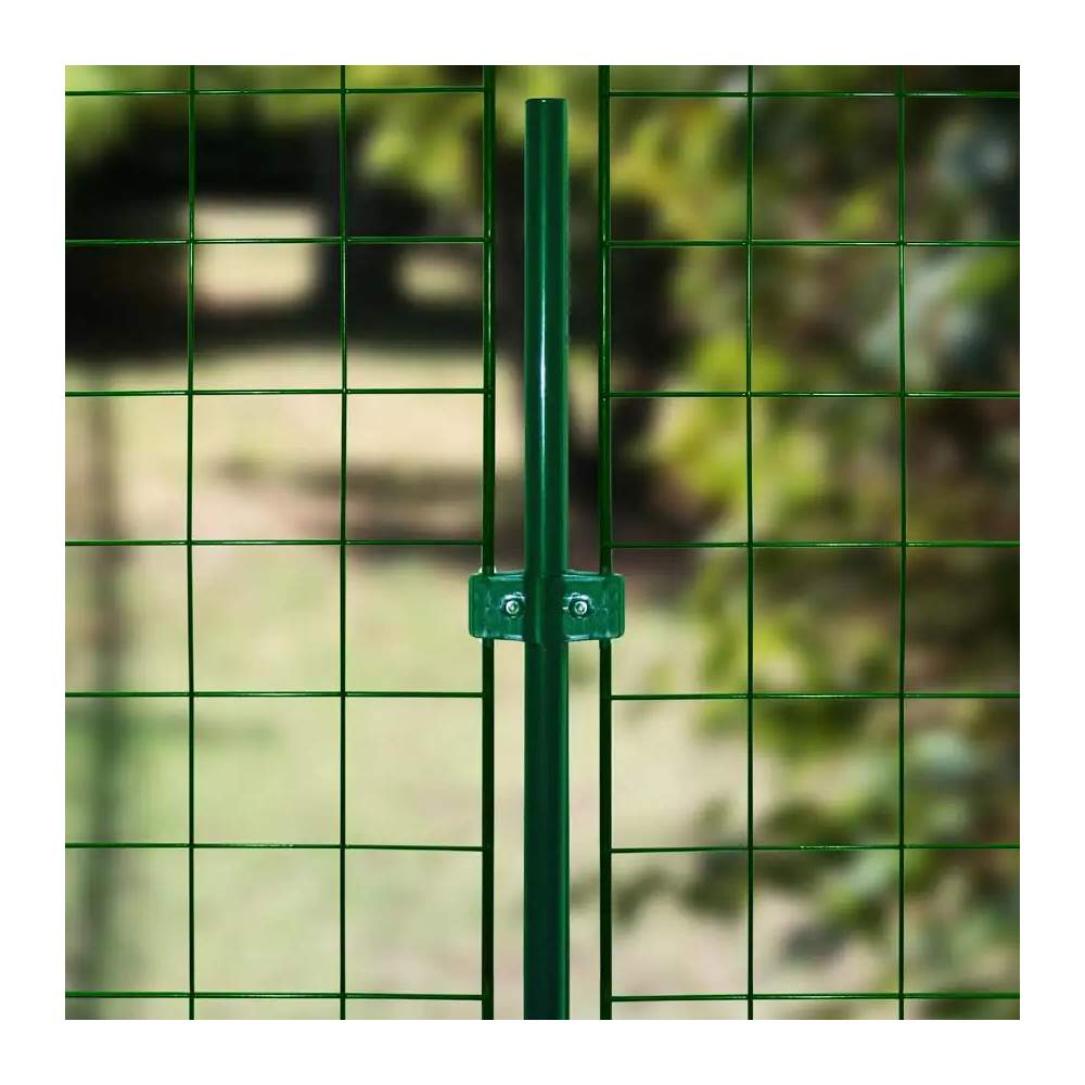 Morsetti per Fissare Tralicci da Giardino Doppio Verdemax 4 Pz