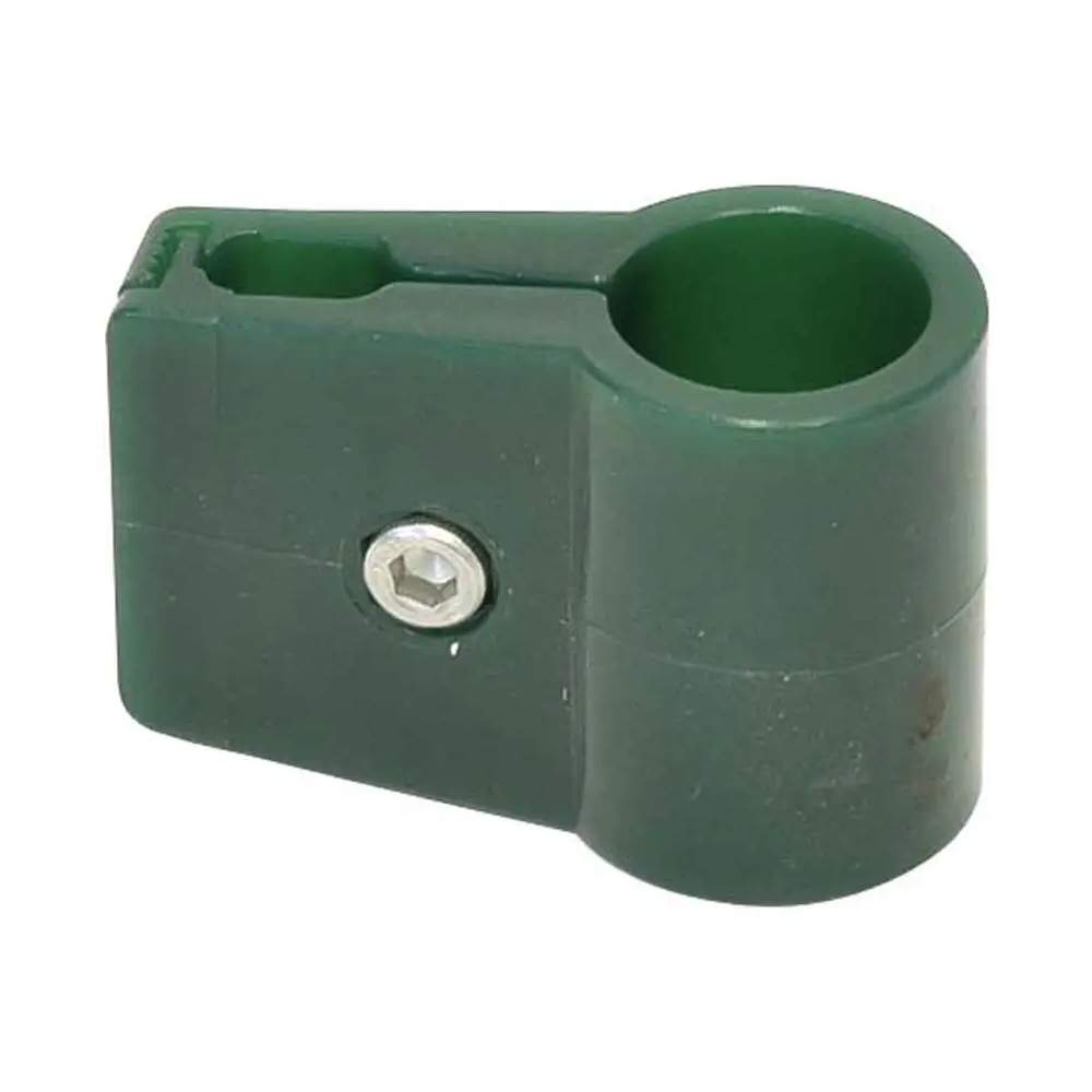 Morsetti per Fissare Tralicci da Giardino Doppio Verdemax 4 Pz