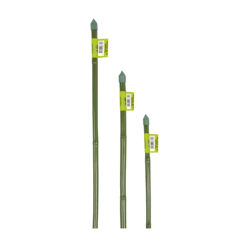 Tutori Paletti in Canna di Bamboo Plastificati Verdemax Formato: 180 cm