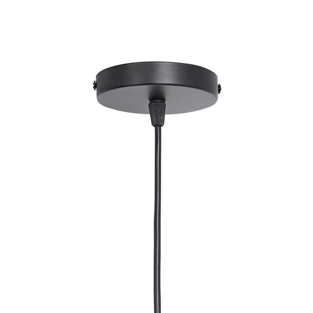 Lampada a sospensione con pigna di bambù luce naturale stile contemporaneo