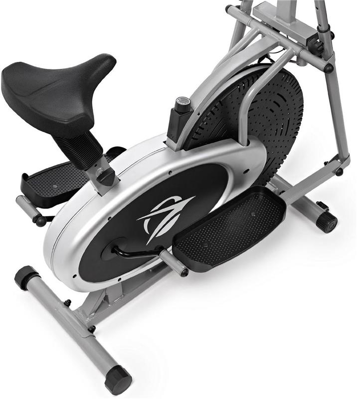 PLASMAFIT MACCHINA ELLITTICA CYCLETTE CROSS TRAINER 2 IN 1 CON SEDUTA