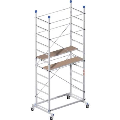 TRABATTELLO ZEUS MARCHETTI - ALLUMINIO/LEGNO CM 157X70 H.CM 198/360