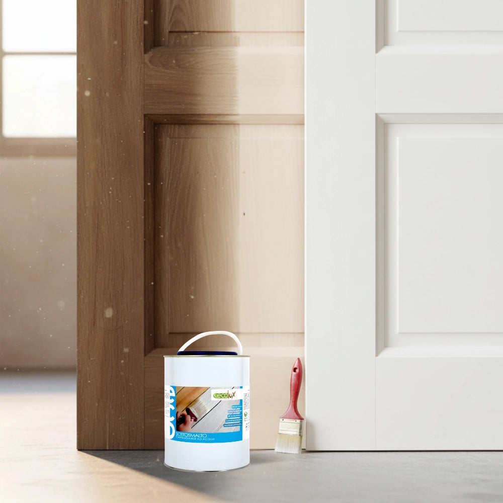 Ecolux sottosmalto acrilico fondo riempitivo legno bianco *** formato 2.5 lt, confezione 1
