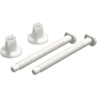 Coppia viti + galletti per copriwater e sedile wc modello etna