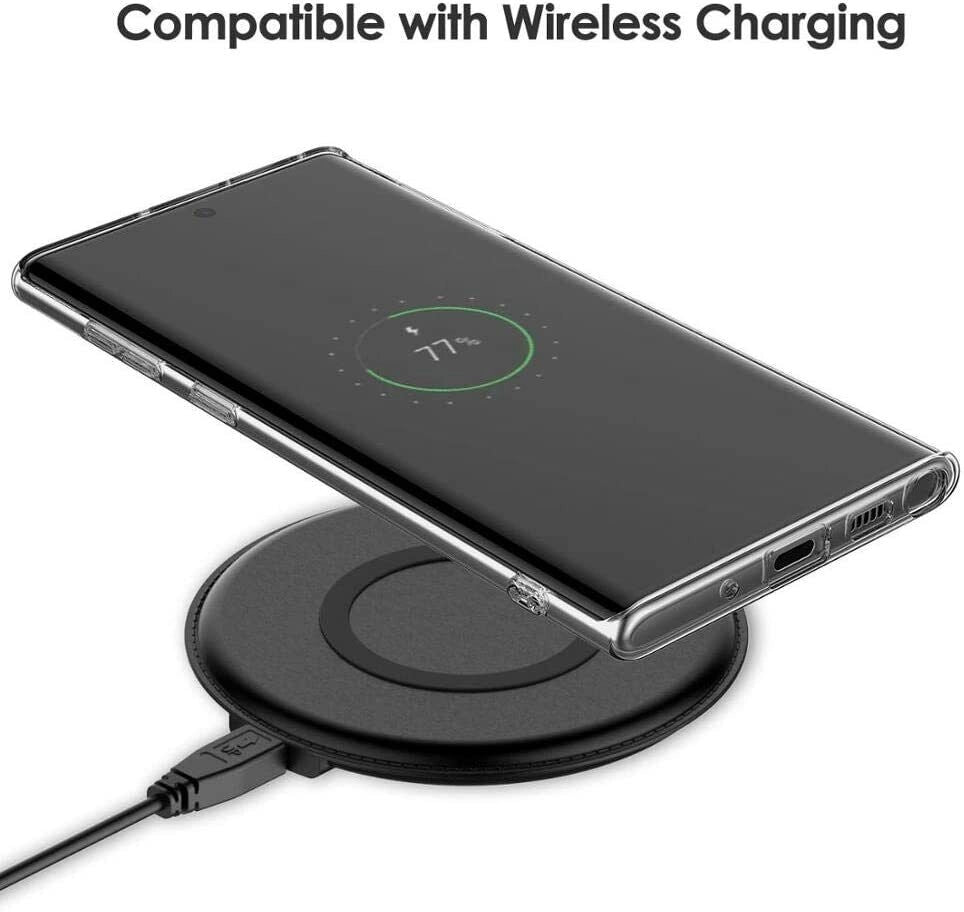 Cover Custodia per Samsung Galaxy Note 10 Trasparente in TPU Slim Antiscivolo