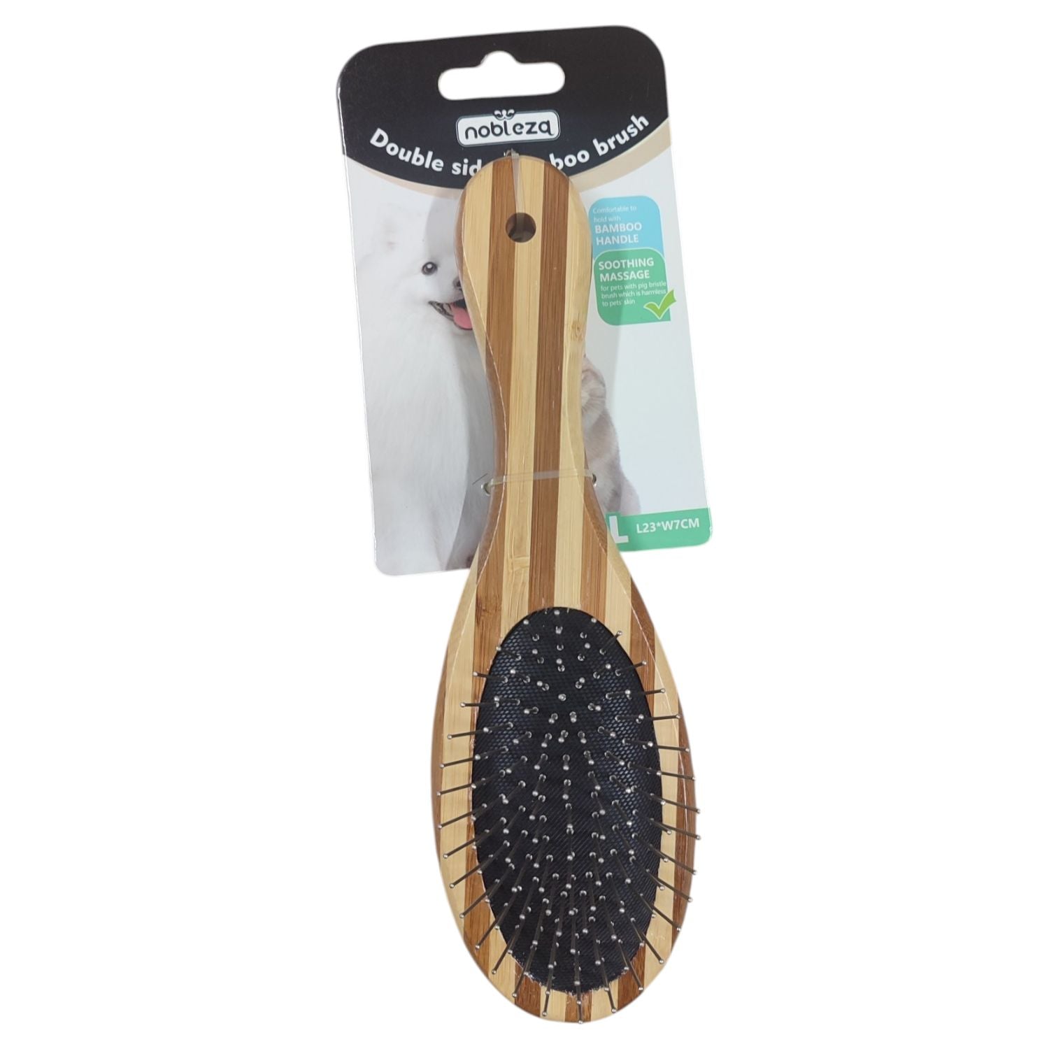 SPAZZOLA DOPPIA IN BAMBU'