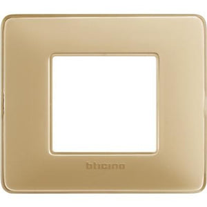 Placca Bticino Matix 2 moduli avorio AM4802CAV