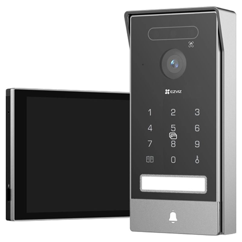 Ezviz hp7 pro videocitofono 4k 2 fili con monitor touch 7 (apre 1 serratura e 1 porta automatica) - EZHP7PRO