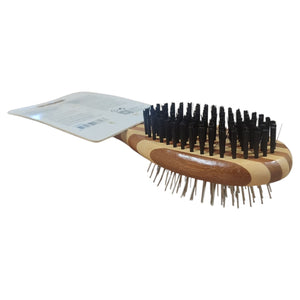 SPAZZOLA DOPPIA IN BAMBU'