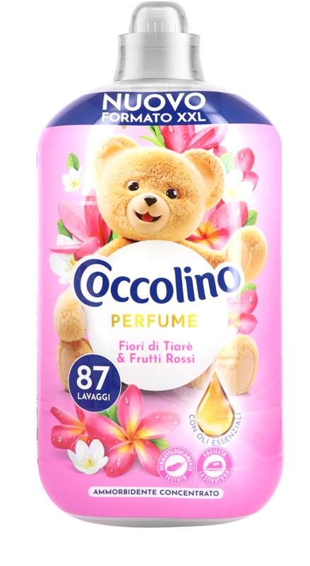 COCCOLINO AMMORBIDENTE CONCENTRATO FIORI DI TIARÈ & FRUTTI ROSSI 1827ML 87 LAVAGGI