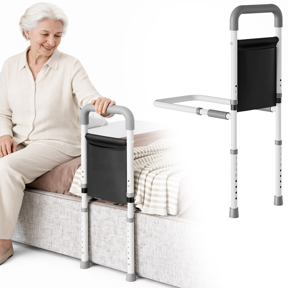 Sponda Letto per Anziani Bambini Disabili Mobilità Ridotta Cinture di Sicurezza