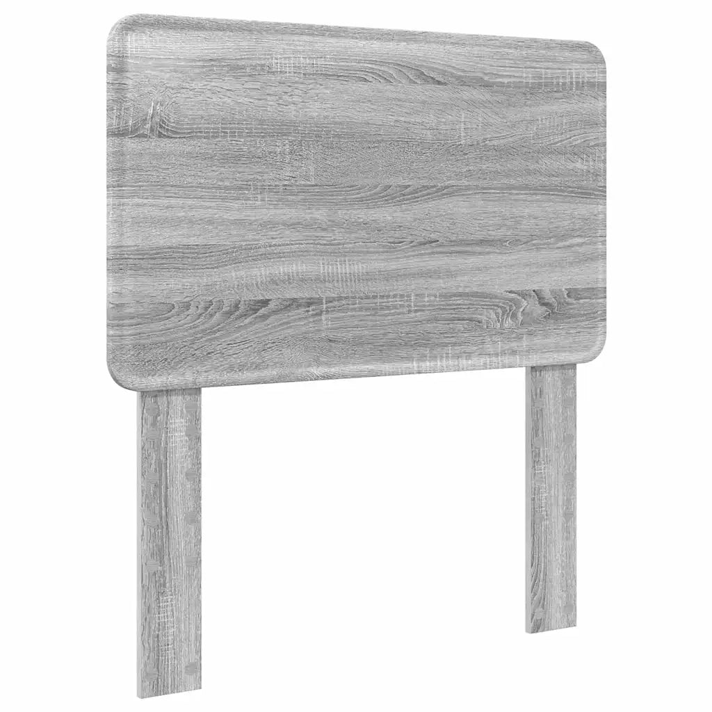 Testiera-Testata-Testiera Decorativa Grigio Sonoma 80 cm Legno multistrato 691637