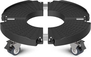 Carrello per piante Indoor & Outdoor, Rotolo per piante con capacità di carico 200 kg, Stendardo per piante rotondo con ruote bloccabili