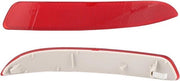Reflettore di Bumper posteriore per E70 X5 2007-2013 - Fari di Avviso - 63217158949 - Destro Sinistro - Set a 2 pezzi