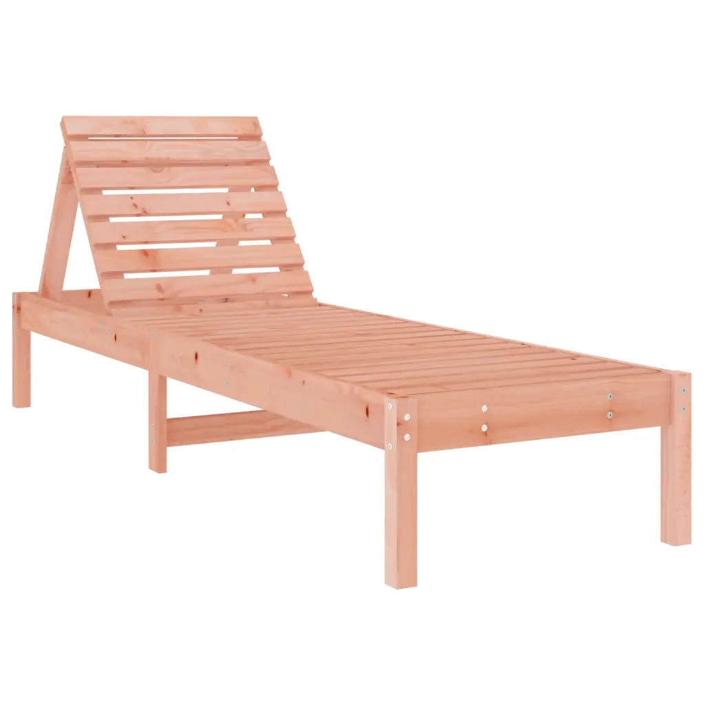 Lettino Prendisole 199,5x60x74 cm in Legno Massello di Douglascod mxl 132420