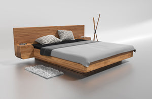 LETTO MUTOMBO 140x200 ROVERE MASSELLO NATURALE